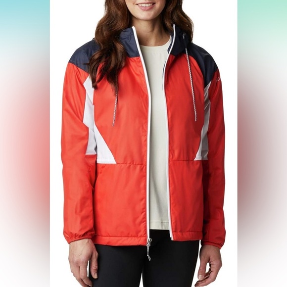 🆕 Columbia Women's Side Hill Lined Windbreaker - Picture 1 of 2